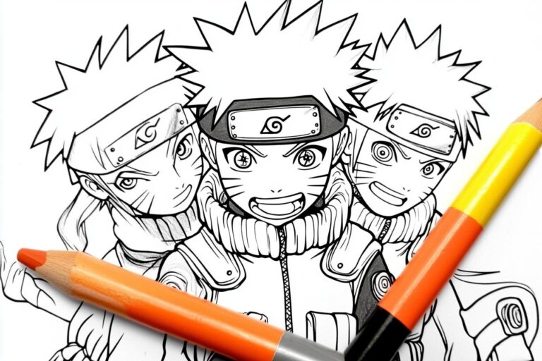 Naruto Coloring Pages : Unleash Your Inner Ninja