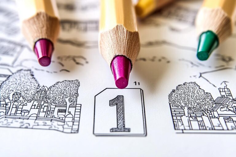 Number “1” Coloring Pages : Fun Learning for Little Ones