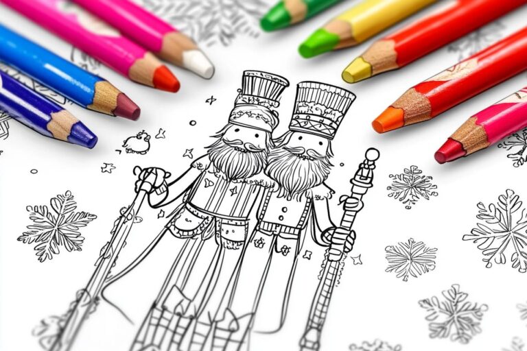 Nutcracker Coloring Pages : Coloring Fun for Kids