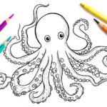 Octopus Coloring Pages : Fun & Educational Activities for Kids