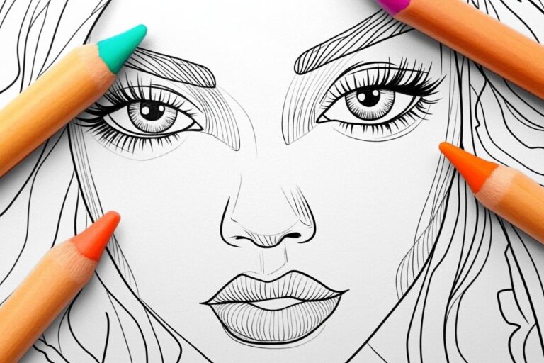 OMG Doll Coloring Pages : Coloring Fun for Kids and Adults