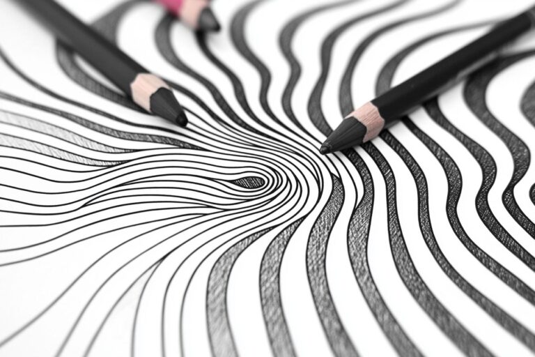 Optical Illusion Coloring Pages : Trick Your Eyes with Color and Creativity