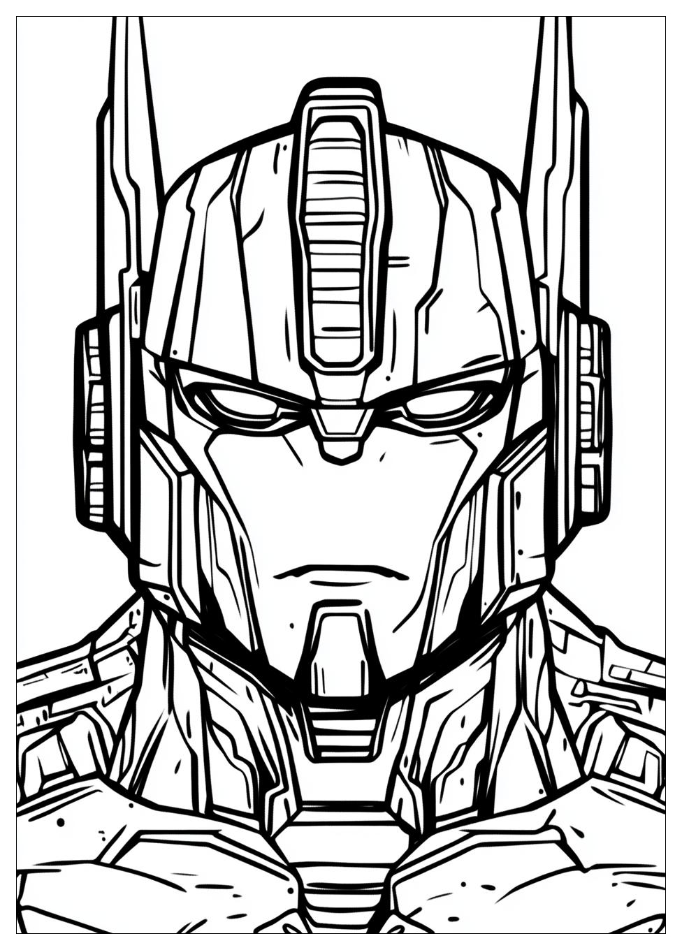 optimus_prime_coloring_pages_4