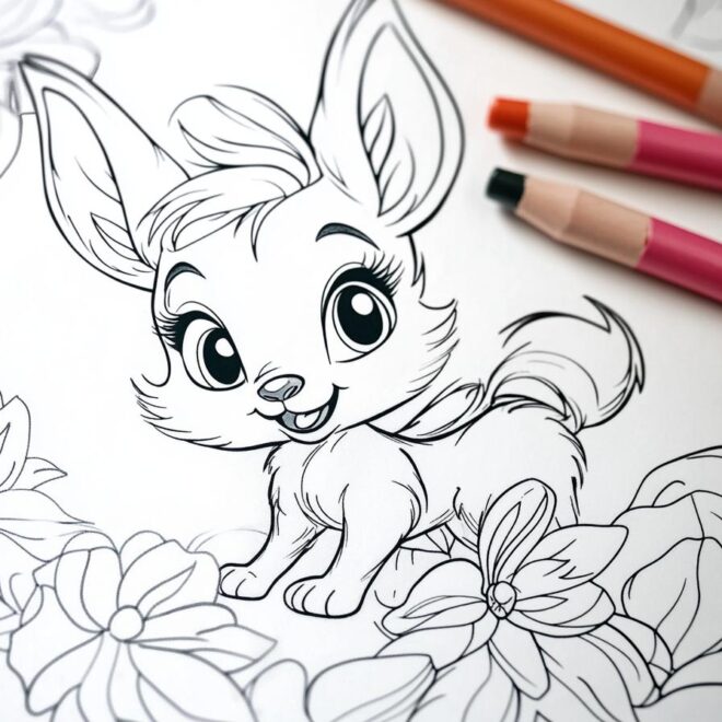 Palace Pets Coloring Pages : Free Printable Designs for Kids