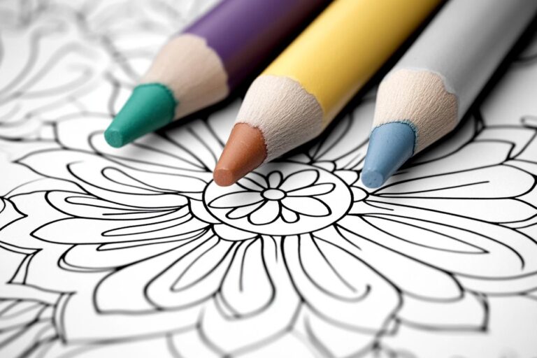 Pattern Coloring Pages : Coloring Fun with Repeating Designs