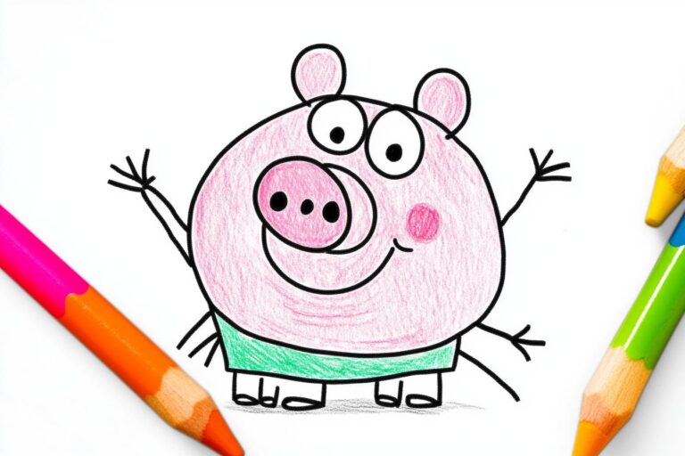 Peppa Pig Coloring Pages : Fun and Free Printable Activities for Kids