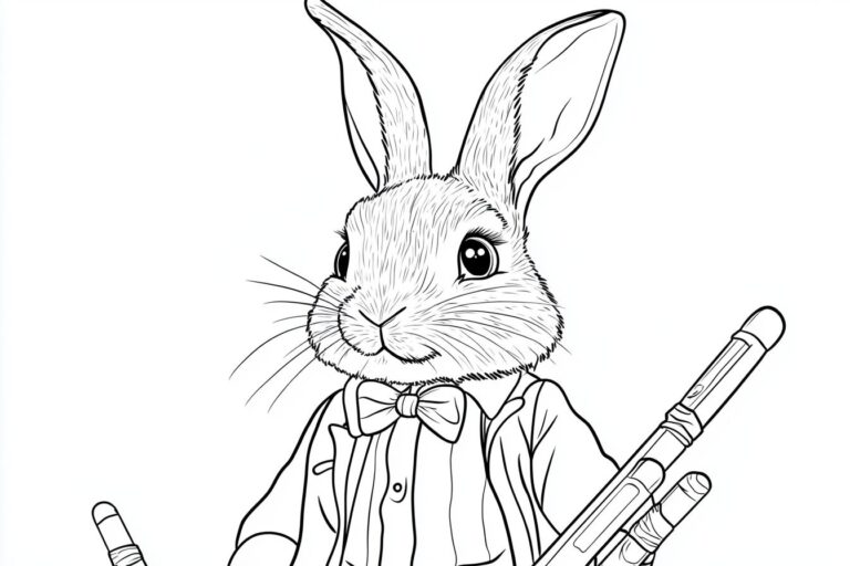 Peter Rabbit Coloring Pages : Fun and Educational Coloring for Kids