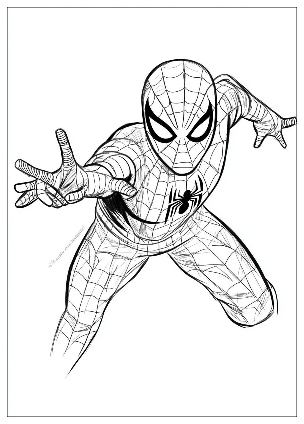 peter_parker_coloring_pages_4