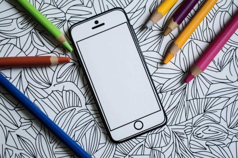 Phone Coloring Pages : Color Your Phone Dreams