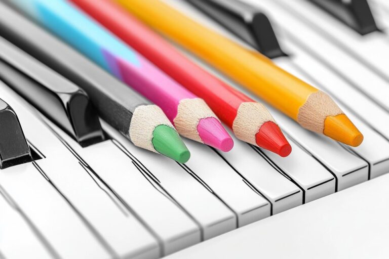 Piano Coloring Pages : Express Yourself Through Art and Music