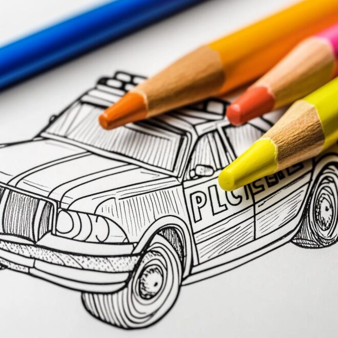 Police Coloring Pages : Fun Learning & Creative Expression for Kids