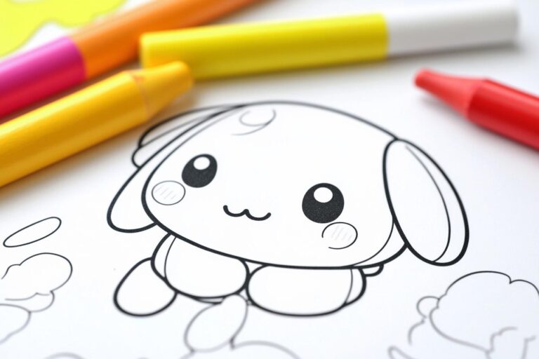 Pompompurin Coloring Pages : Fun and Relaxing Designs for All Ages