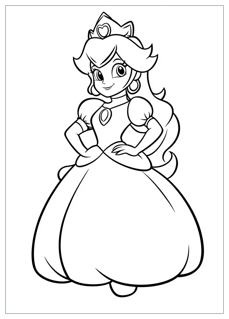 princess_daisy_coloring_pages_3