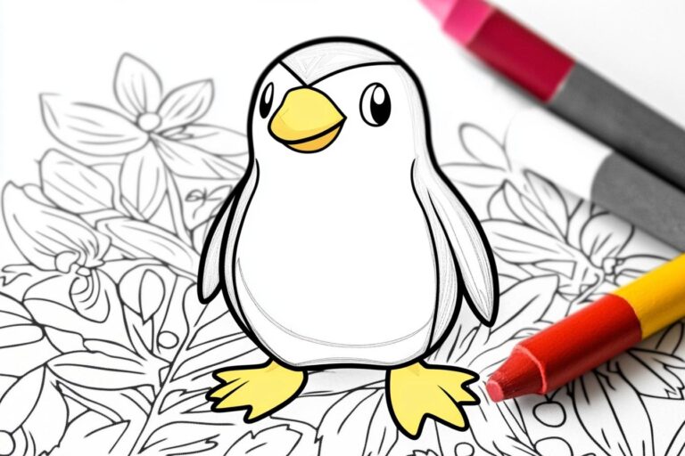 Psyduck Coloring Pages : Free Printable Psyduck Outlines for Creative Fun