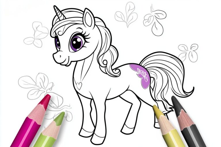 Rarity Coloring Pages : Free Printable Sheets for Creative Fun
