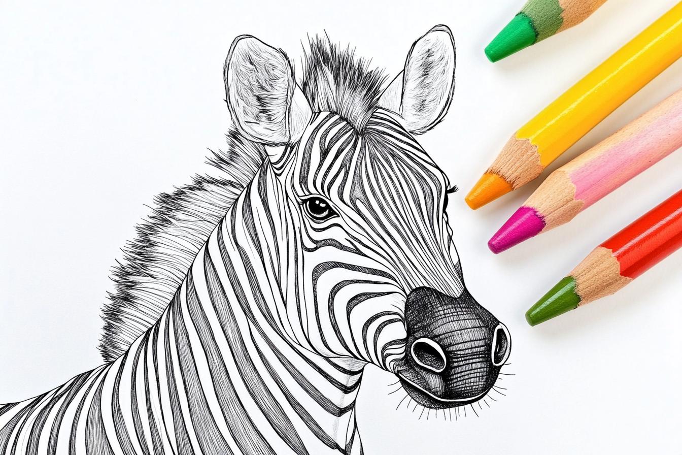 Realistic Animal Coloring Pages Free Printable PDF Realistic Animal Coloring Pages