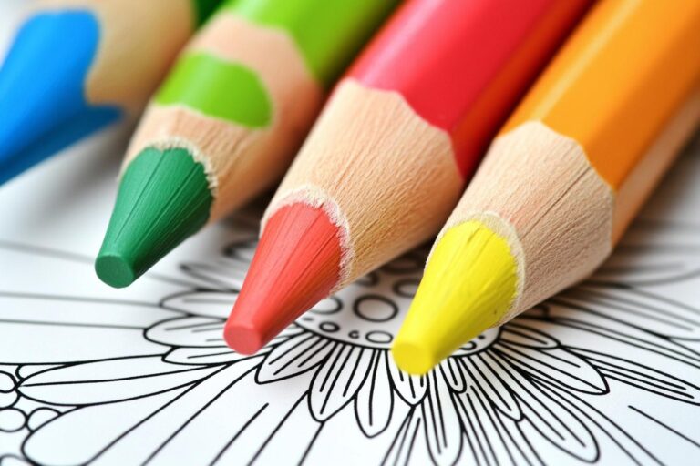 Retro Coloring Pages : Color Your Way Back in Time