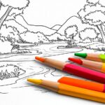 River Coloring Pages : Color Your Way to River Fun