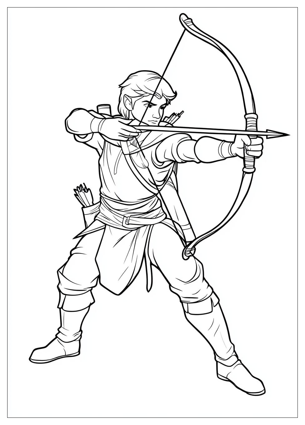 robin_hood_coloring_pages_1