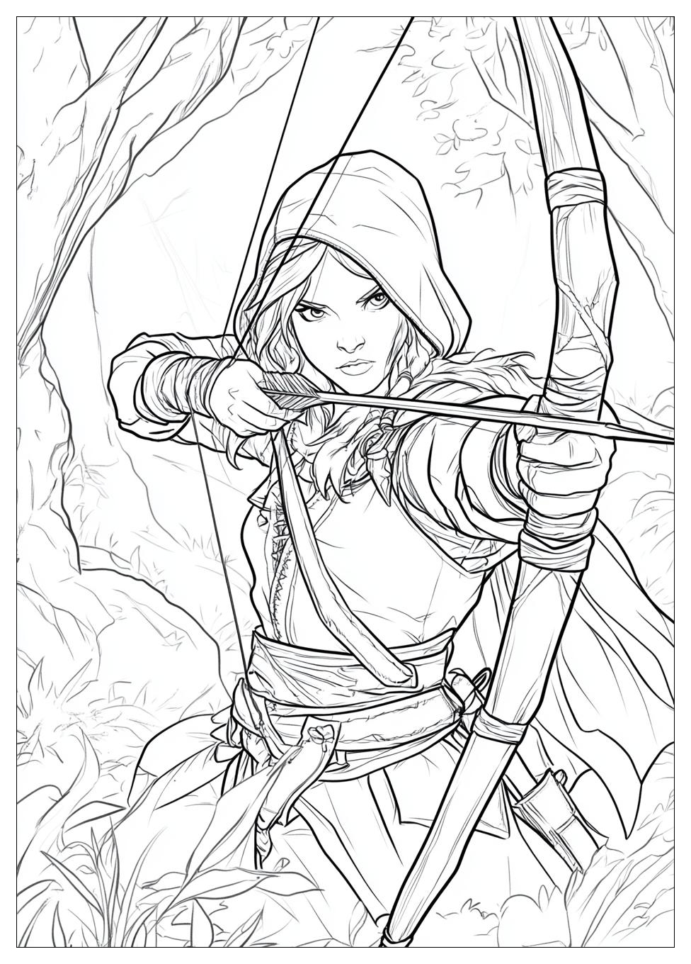 robin_hood_coloring_pages_12