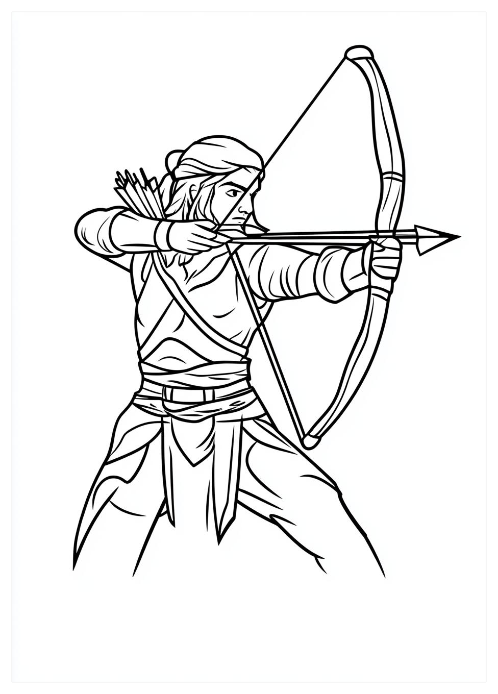 robin_hood_coloring_pages_2