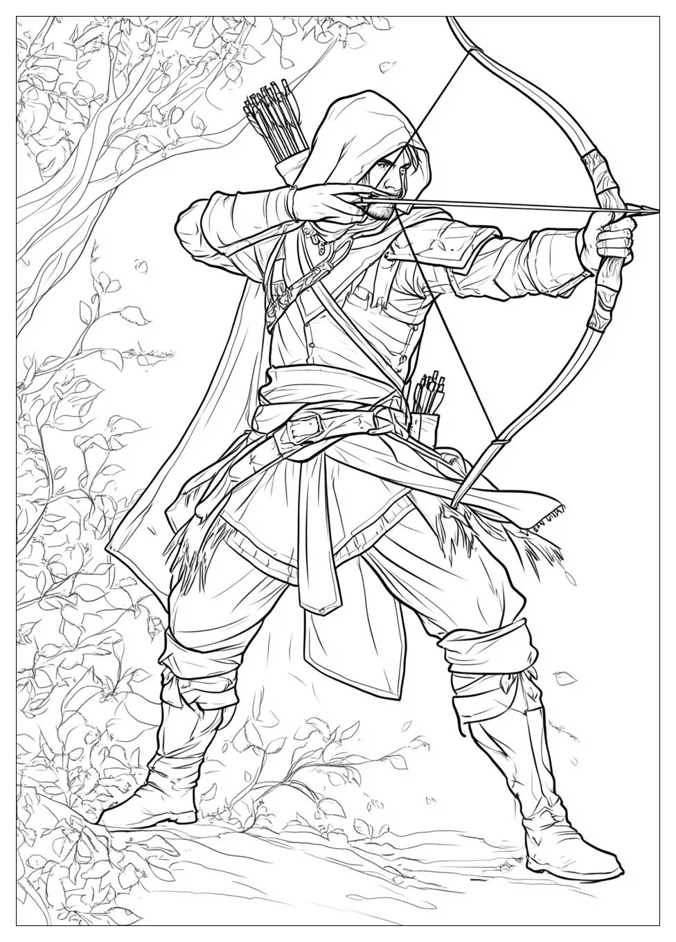 robin_hood_coloring_pages_23