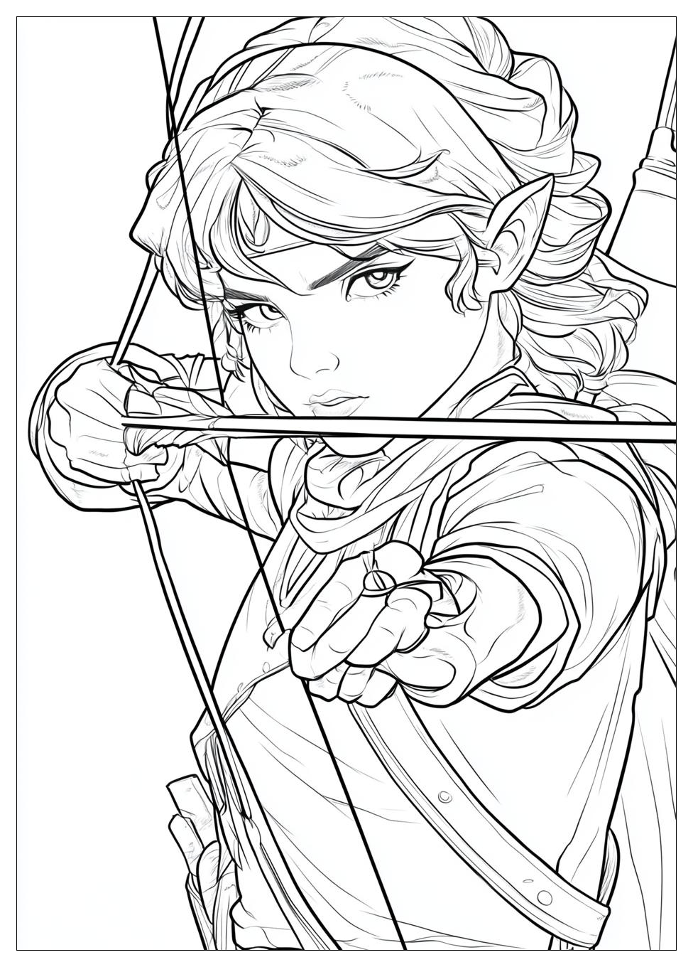 robin_hood_coloring_pages_9