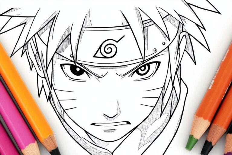 Sasuke Coloring Pages : Unleash Your Inner Artist with Free Printables