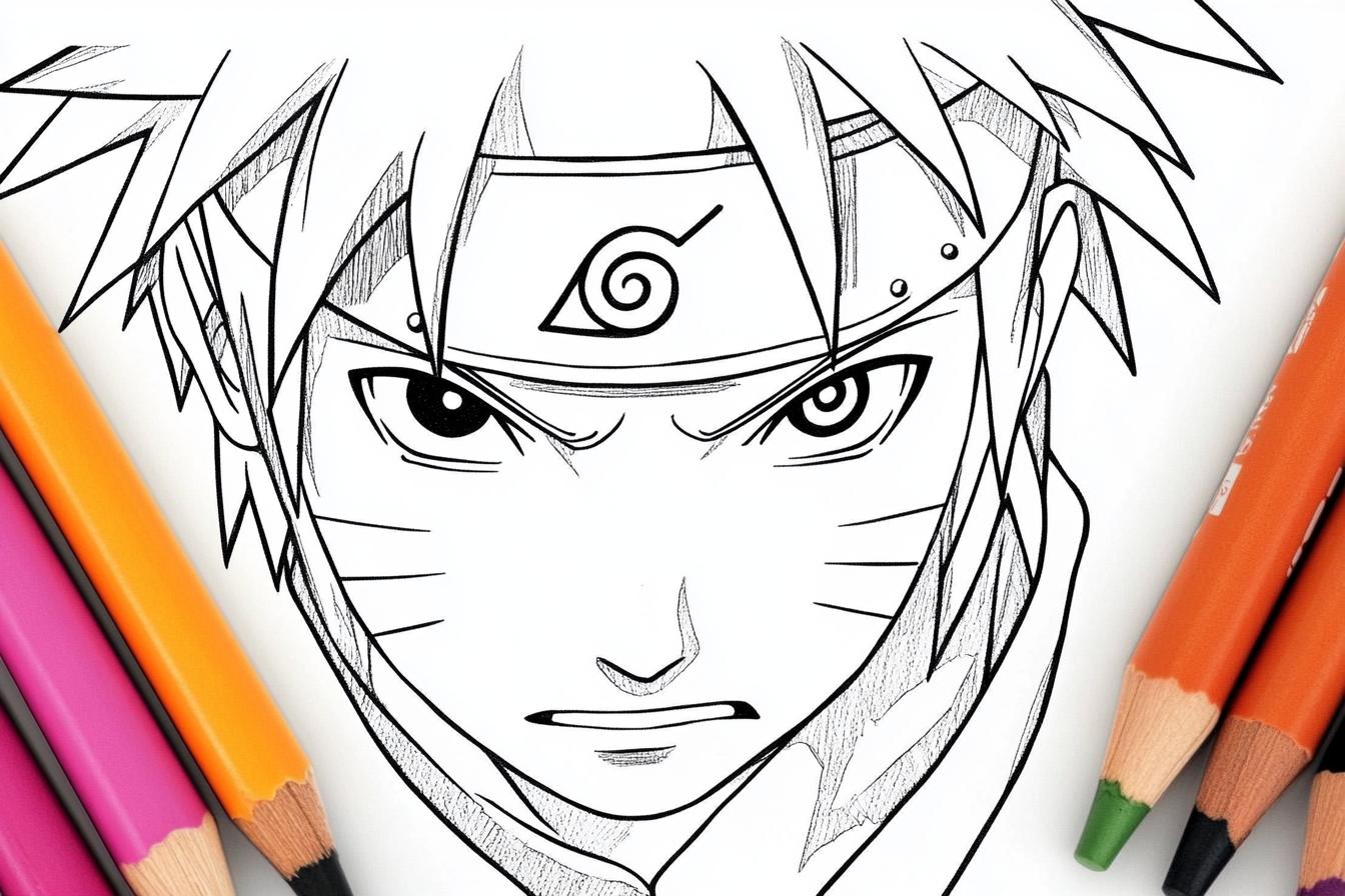 Sasuke Coloring Pages Free Printable PDF Sasuke Coloring Pages