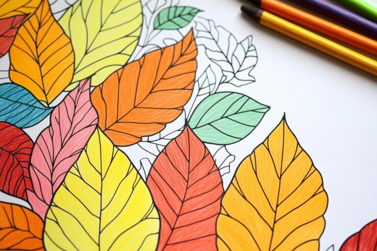 September Coloring Pages : Color Your Way into Fall