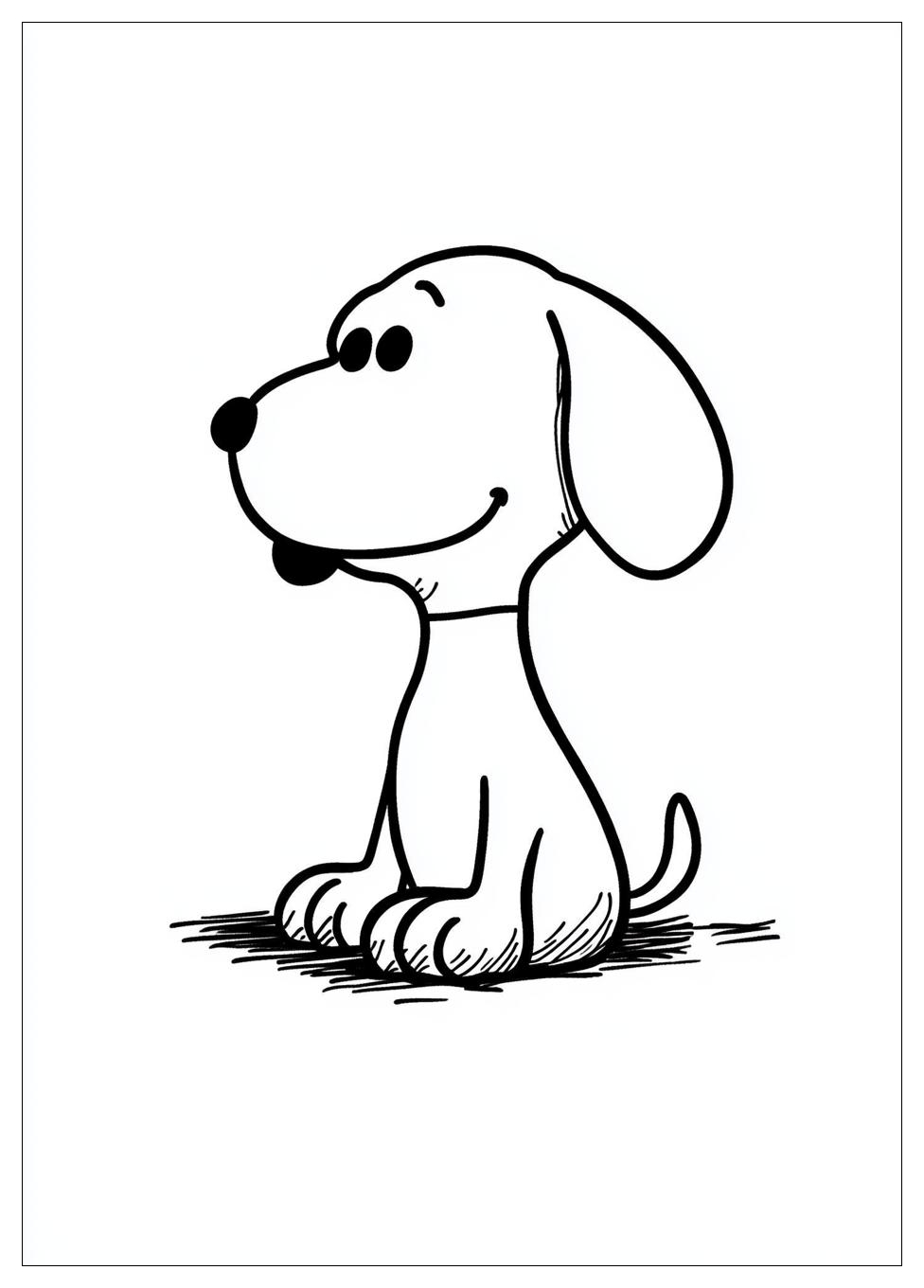 snoopy_coloring_pages_4