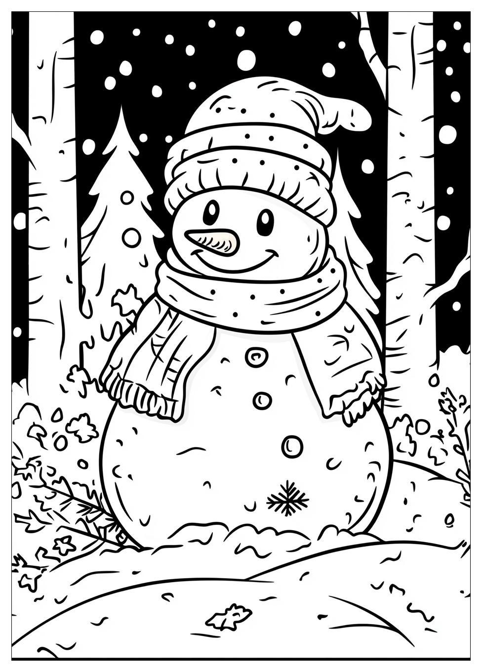 snowman_coloring_pages_1