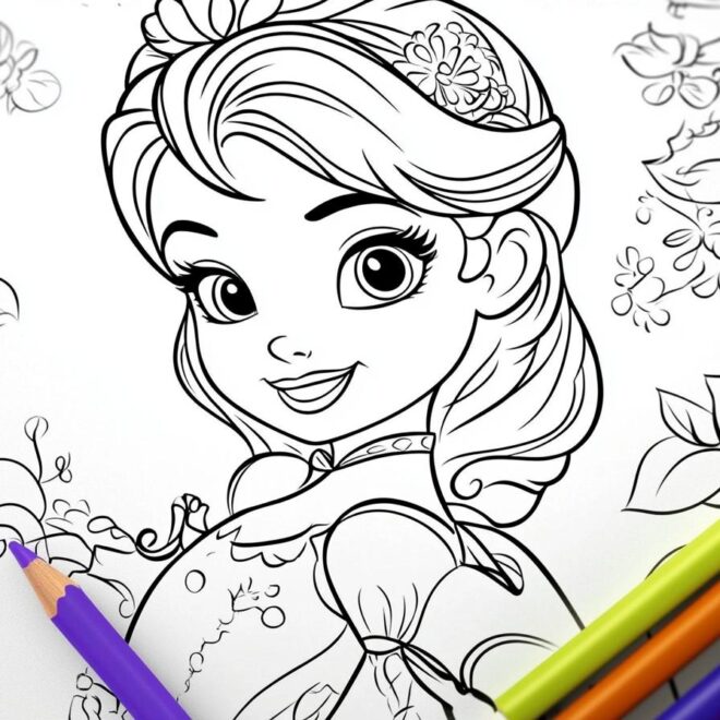 Sofia The First Coloring Pages : Fun & Educational Coloring Pages for Kids