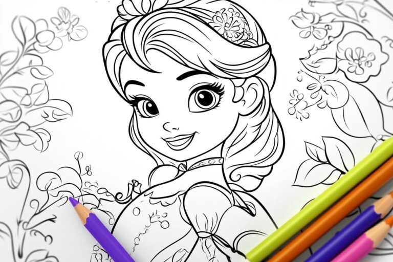 Sofia The First Coloring Pages : Fun & Educational Coloring Pages for Kids