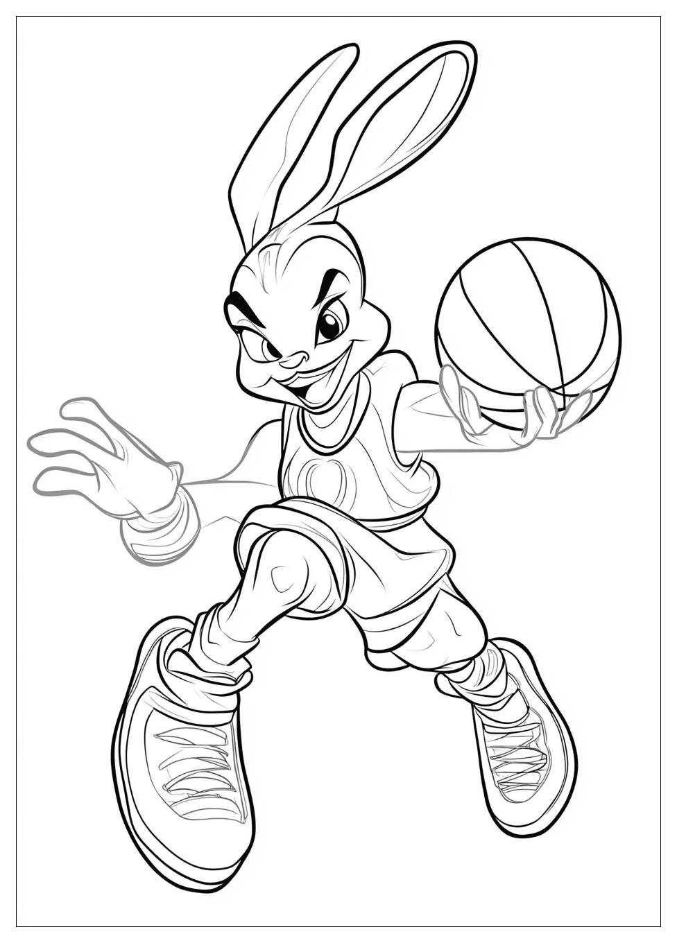 space_jam_coloring_pages_2