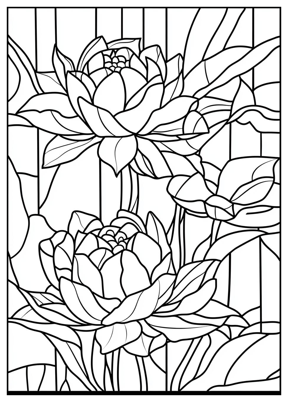 stained_glass_coloring_pages_2
