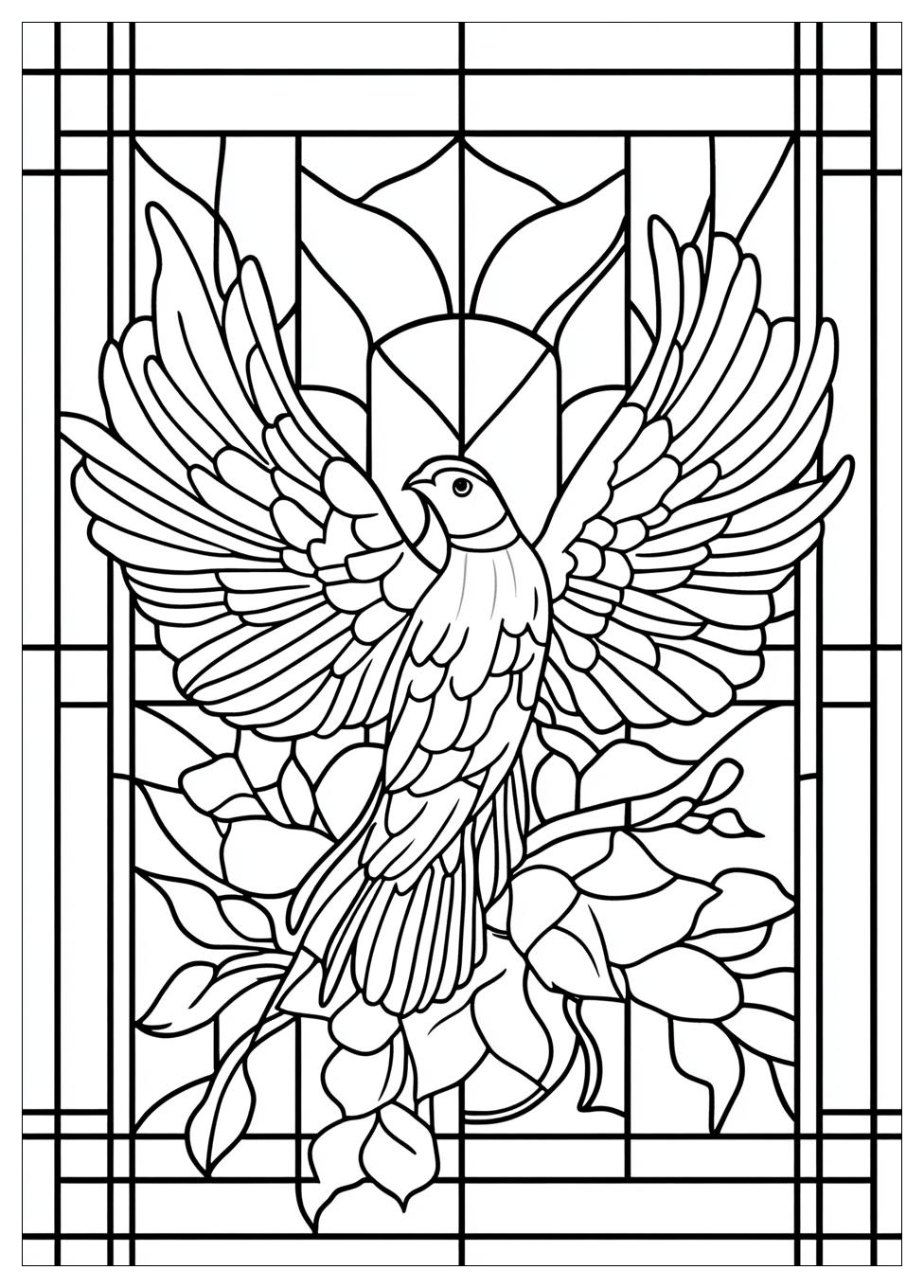 stained_glass_coloring_pages_4