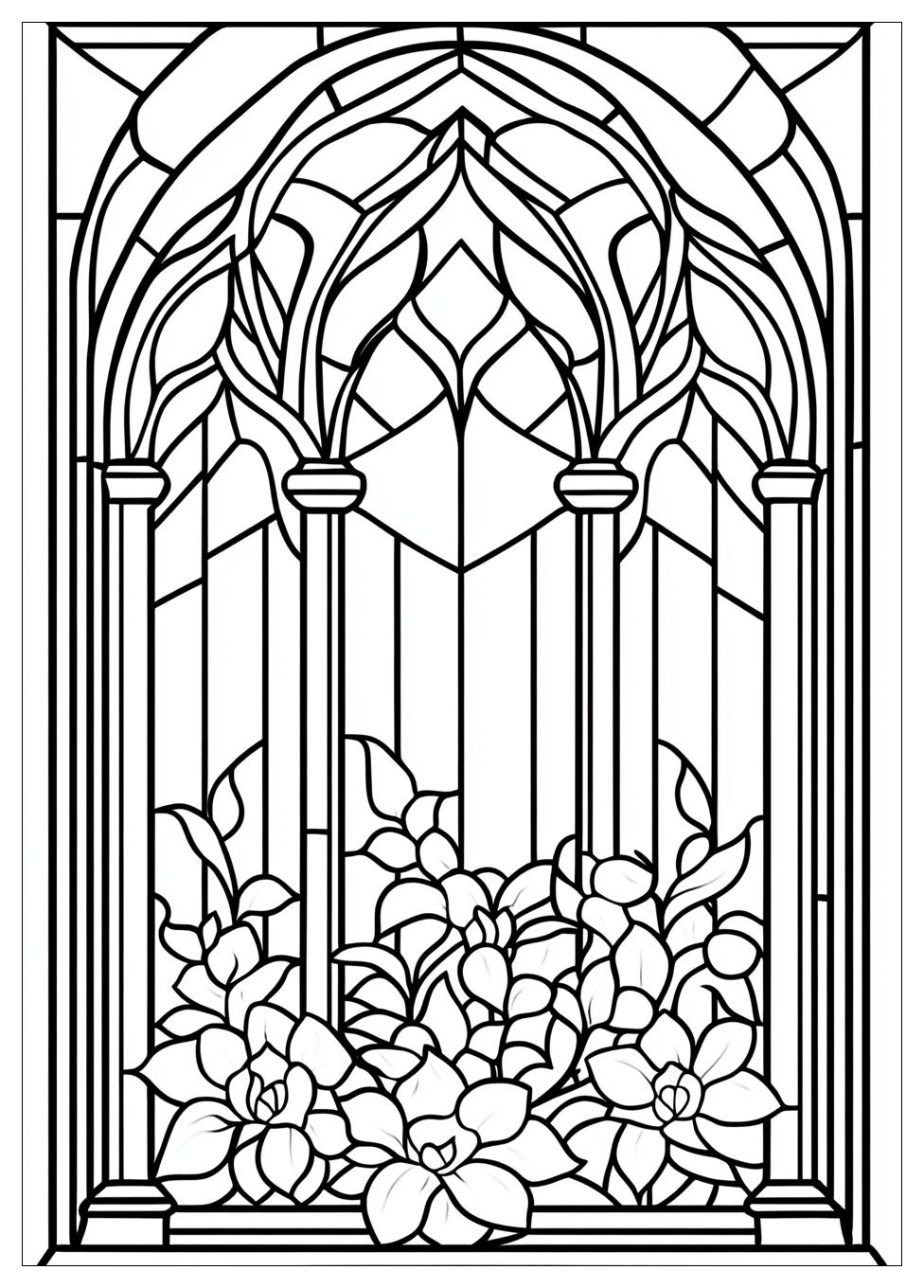 stained_glass_coloring_pages_9