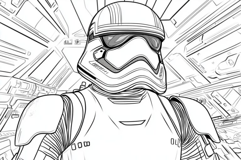 Star Wars Coloring Pages : Unleash Your Inner Jedi