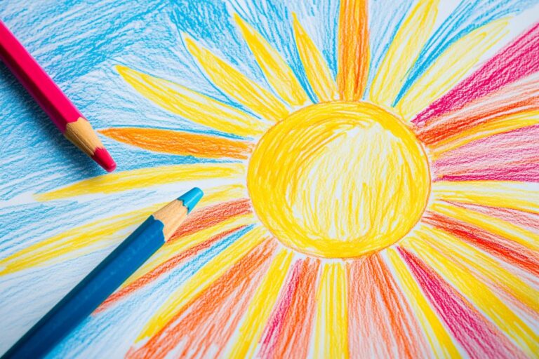 Sunshine Coloring Pages : Brighten Your Day with Cheerful Sun Illustrations