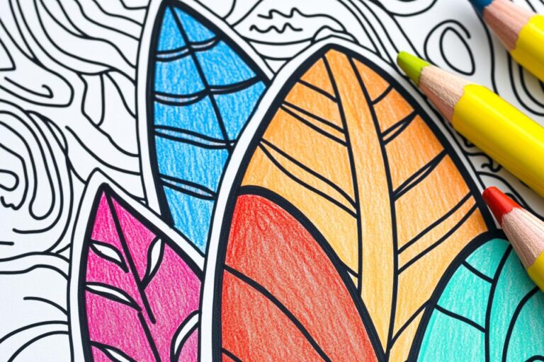Surfboard Coloring Pages : Ride the Waves of Creativity