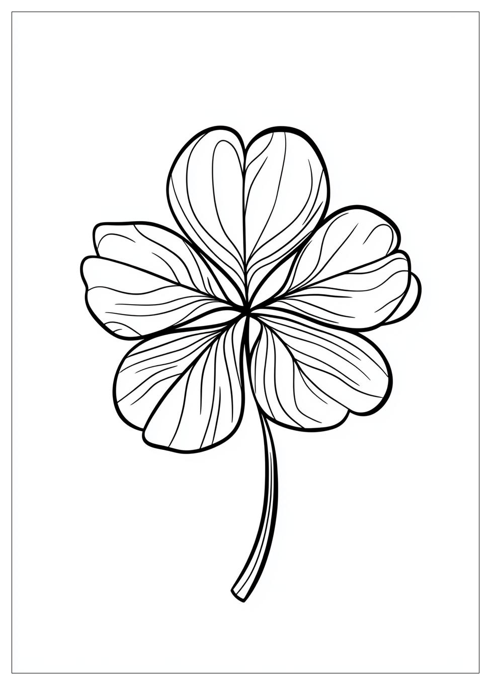 three_leaf_clover_coloring_pages_2