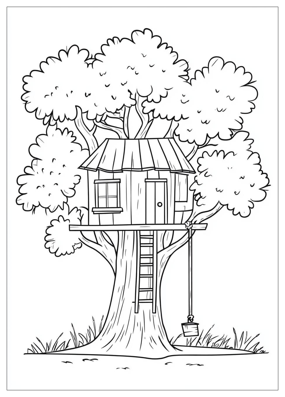 tree_house_coloring_pages_3