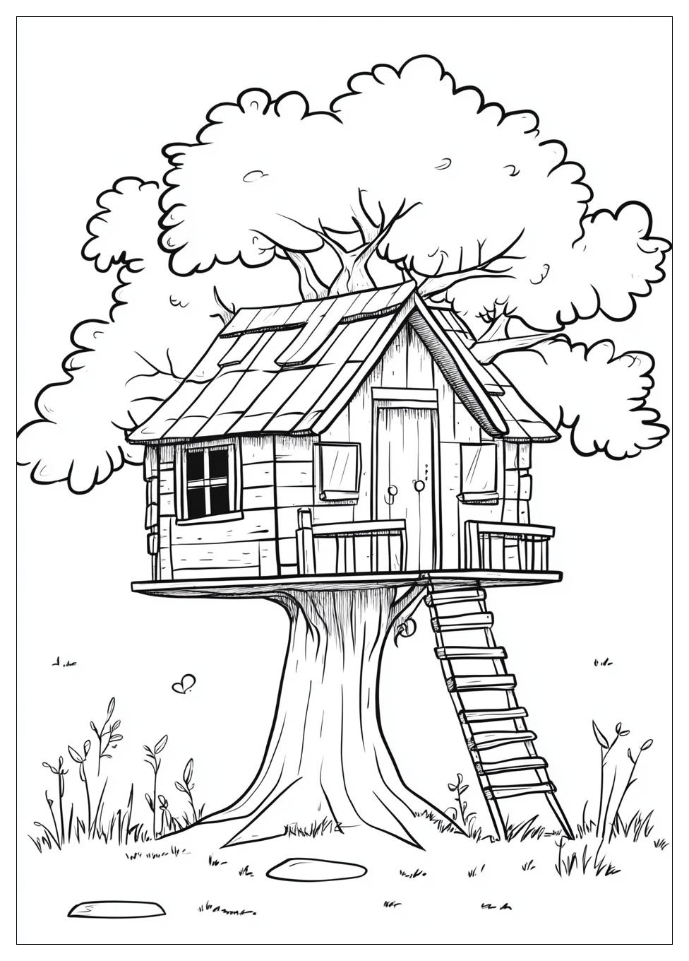 tree_house_coloring_pages_9