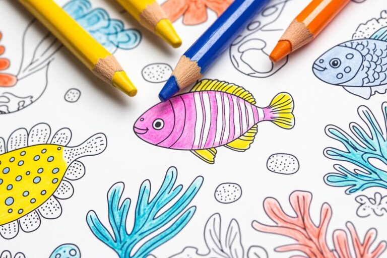 Underwater Coloring Pages : Dive into Creative Fun