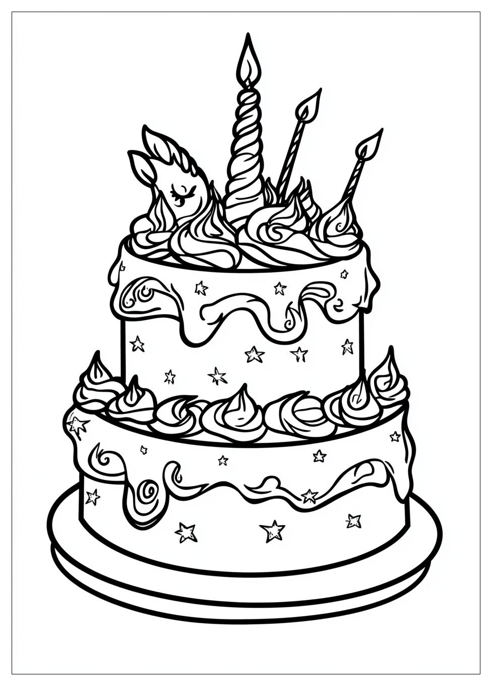 unicorn_cake_coloring_pages_2