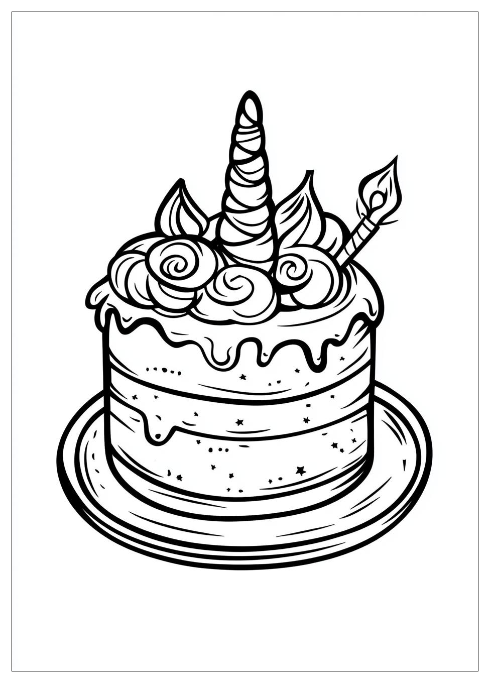 unicorn_cake_coloring_pages_9