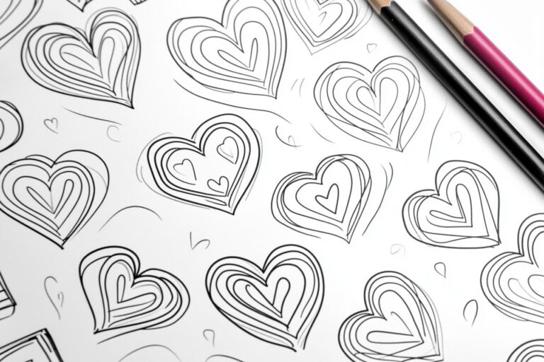 Valentines Day Coloring Pages : Color Your Love with Heartfelt Designs