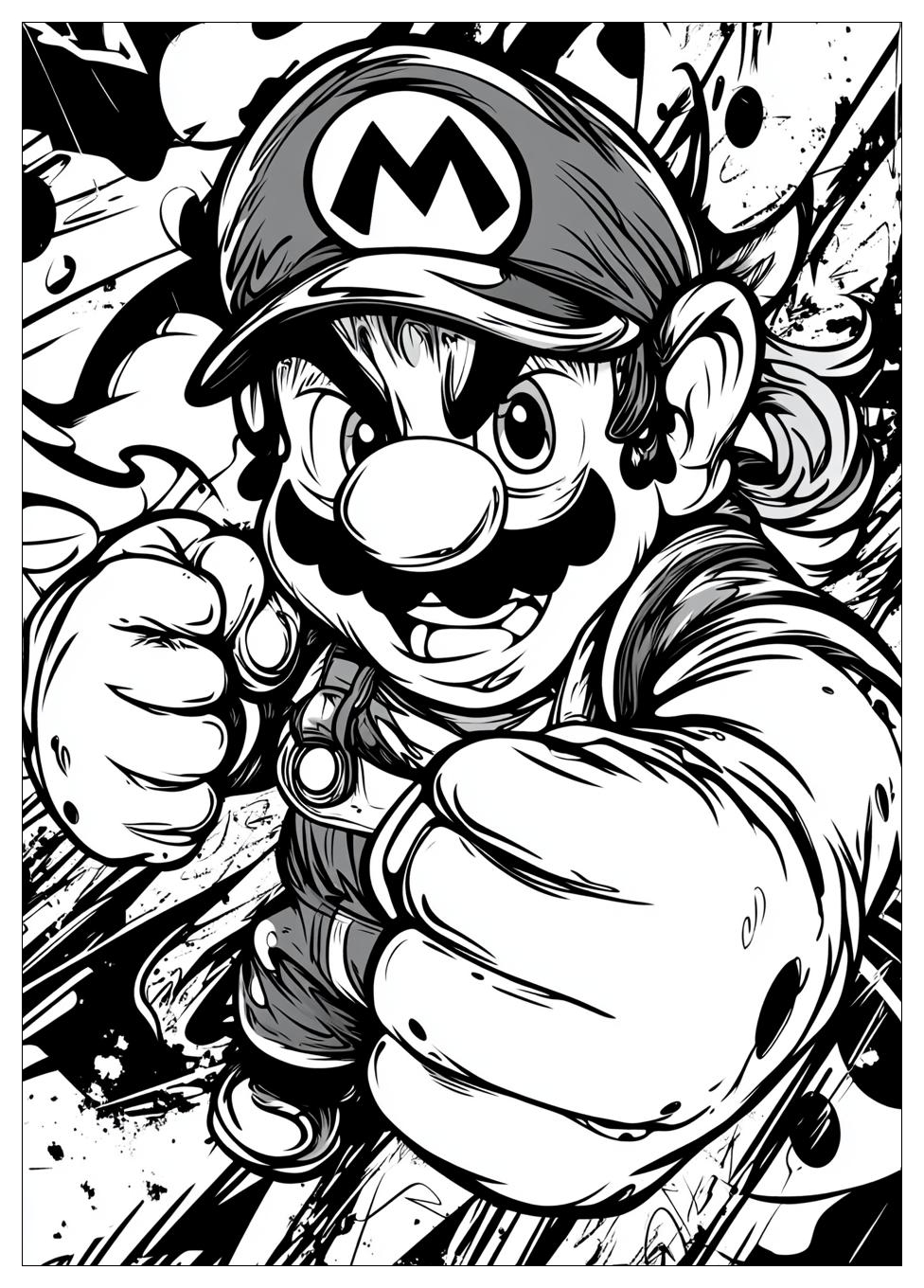 wario_coloring_pages_12