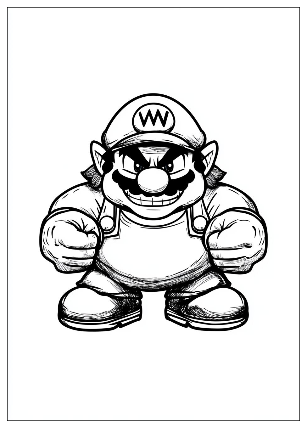 wario_coloring_pages_2